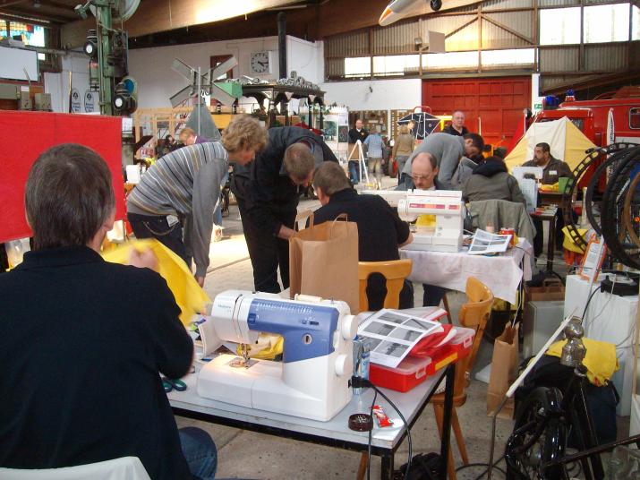 Historical Kite Workshop 2010