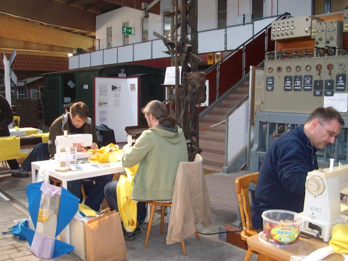 Historical Kite Workshop 2010