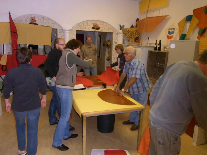 Historical Kite Workshop 2011